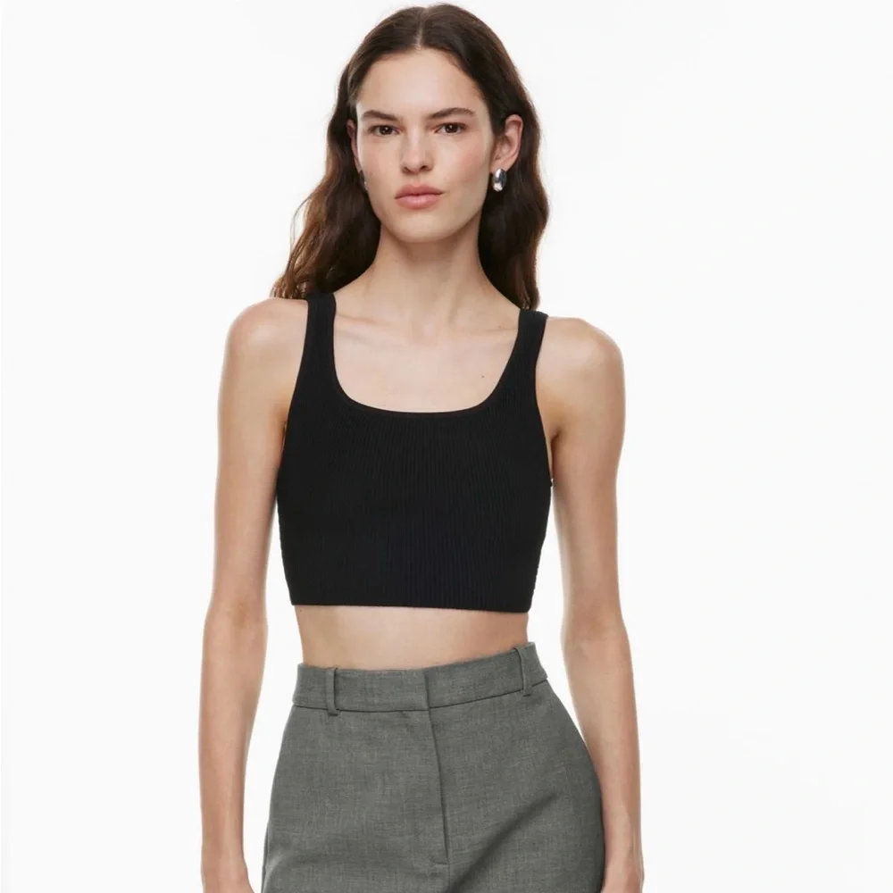NWOT Aritzia Babaton Sculpt Knit Tank - Picture 1 of 6